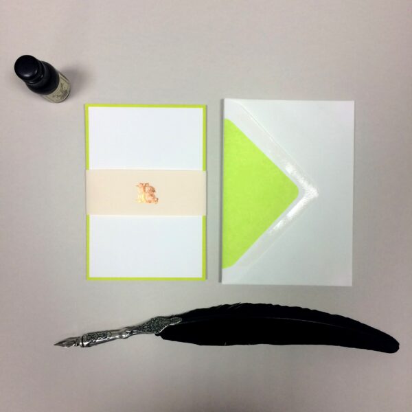 Bamboo Bordered Cards with Matching Envelopes